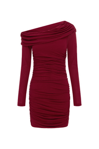 CANDOR MINI DRESS - CHERRY