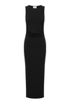 DIYA MIDI DRESS - BLACK