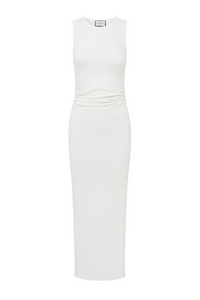 DIYA MIDI DRESS - WHITE