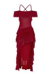 HARRIETTE MAXI DRESS - RED