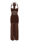 TALLULA MAXI DRESS - ESPRESSO