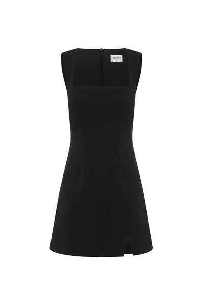 REIGN MINI DRESS - BLACK