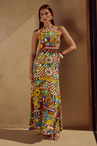 VENUS MAXI DRESS - PHAEDRA PRINT