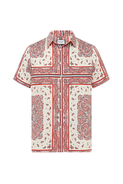 BANDANA SHIRT - RED