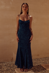 FLORENZA MAXI DRESS - NAVY