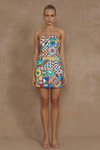 CLEMENTINE MINI DRESS - PHAEDRA PRINT