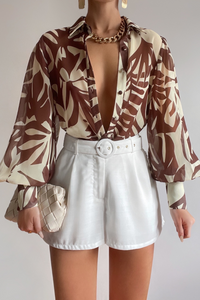 FLEETWOOD BLOUSE - MATELO PRINT