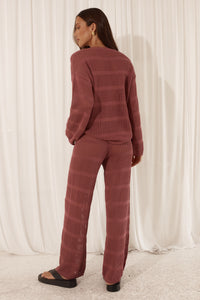 CRAWFORD PANT - ROSE