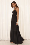 CHIARA MAXI DRESS - BLACK