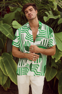 MASON SHIRT - VARGO GREEN