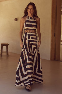 NORIA MAXI DRESS - NORIA PRINT