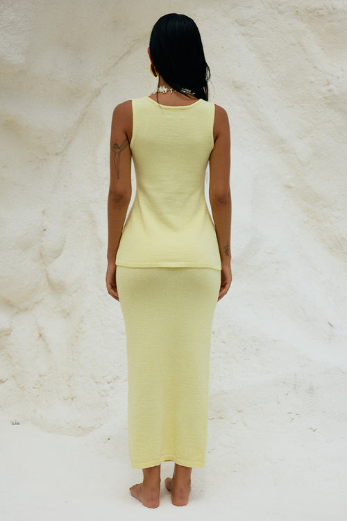 NADINA TOP - LEMON