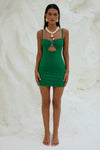 VALEZ MINI DRESS - PINE