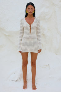 NYA MINI DRESS - IVORY