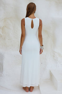 EOS MIDI DRESS - IVORY