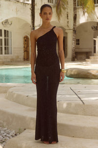 DIANA MAXI DRESS - BLACK