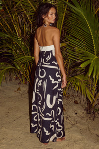 ALBA MAXI DRESS - YORK BLACK