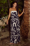 ALBA MAXI DRESS - YORK BLACK