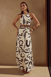 CARMEN MAXI DRESS - YORK SAND