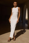 DIYA MIDI DRESS - WHITE