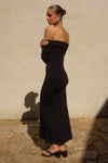 KEETA MAXI DRESS - BLACK