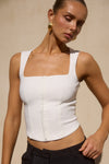 FLYN TOP - WHITE