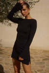 CODA MINI DRESS - BLACK