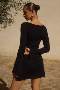 CODA MINI DRESS - BLACK