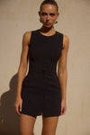 TYLA MINI DRESS - BLACK