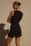 TYLA MINI DRESS - BLACK