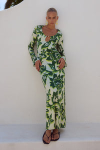 MIRAGE MAXI DRESS - LUELA PRINT