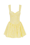 JOELLE MINI DRESS - LEMON