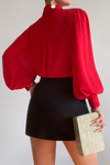 FLEETWOOD BLOUSE - RED