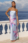 CELESTE MAXI DRESS - ORCHID BLUE