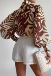 FLEETWOOD BLOUSE - MATELO PRINT