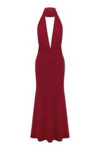 ANTONIE MAXI DRESS - CHERRY