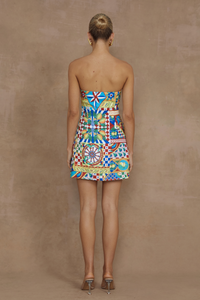 CLEMENTINE MINI DRESS - PHAEDRA PRINT