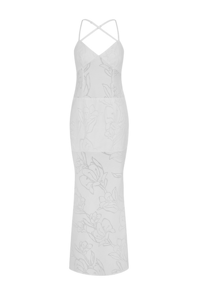 SIVAN MAXI DRESS - WHITE