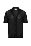 CASPER KNIT SHIRT - BLACK