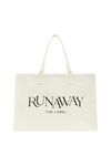 RUNAWAY CANVAS BAG - CREAM