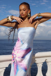 CELESTE MAXI DRESS - ORCHID BLUE