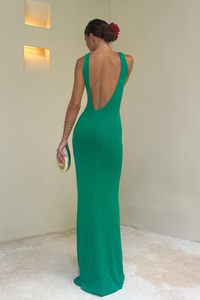 ADRIANA MAXI DRESS -  GREEN