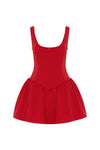 ADALINE MINI DRESS - RED