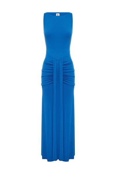 ADALYN MAXI DRESS - BLUE