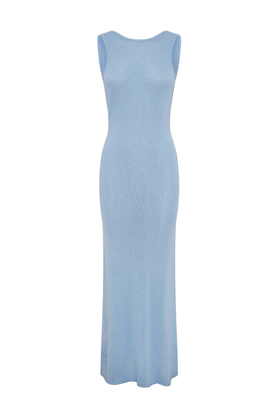 ADRIANA MAXI DRESS - SKY BLUE