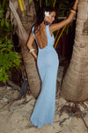 ADRIANA MAXI DRESS - SKY BLUE