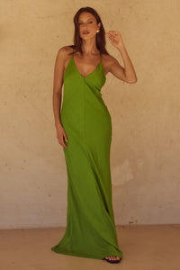 AIDANA MAXI DRESS - APPLE