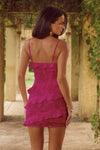 AISHA MINI DRESS - FUCHSIA