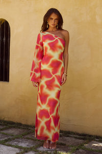 AKEEVA MAXI DRESS - MALINI PRINT