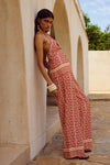 ALARA PALAZZO PANT - ALARA RED